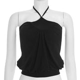 Women's Halter Neck Sleeveless Top