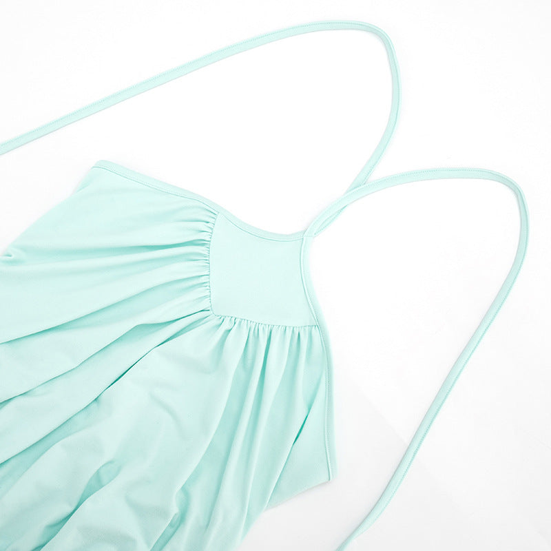 Women's Halter Neck Sleeveless Top