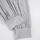 Women's High Waist Harem Shorts