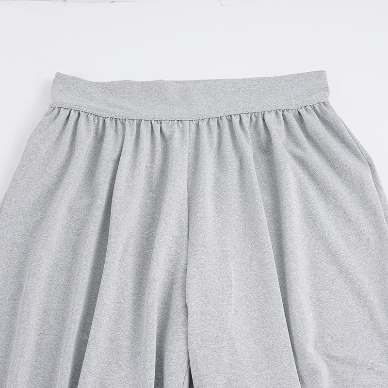 Women's High Waist Harem Shorts