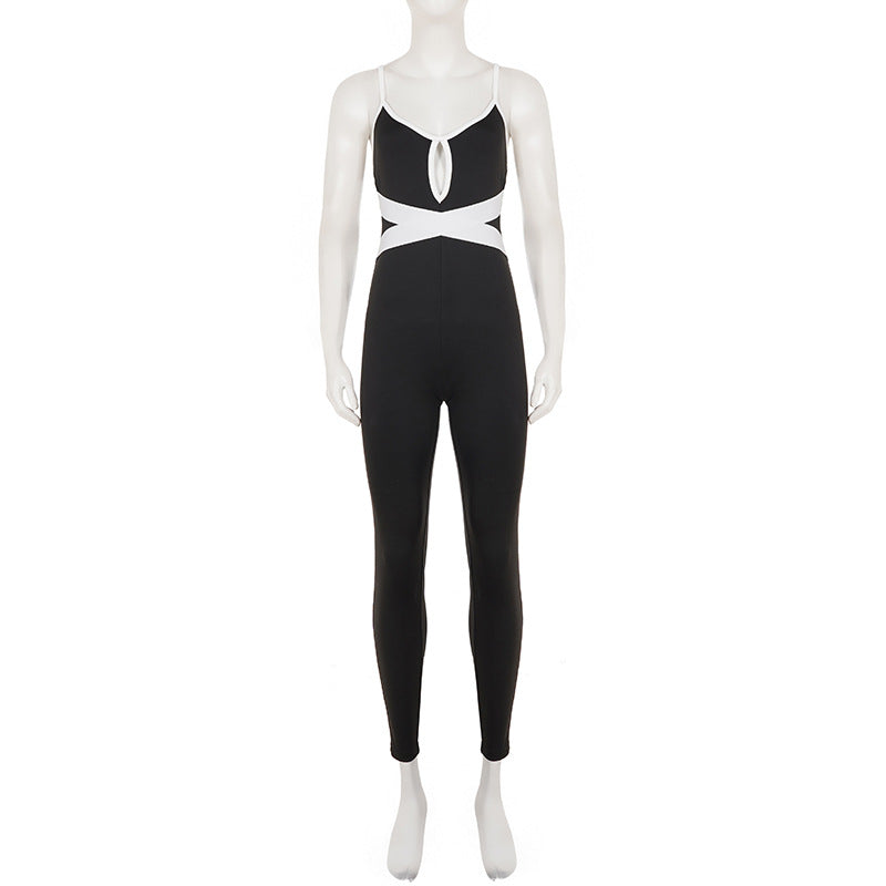 Women's Cutout Active Jumpsuit