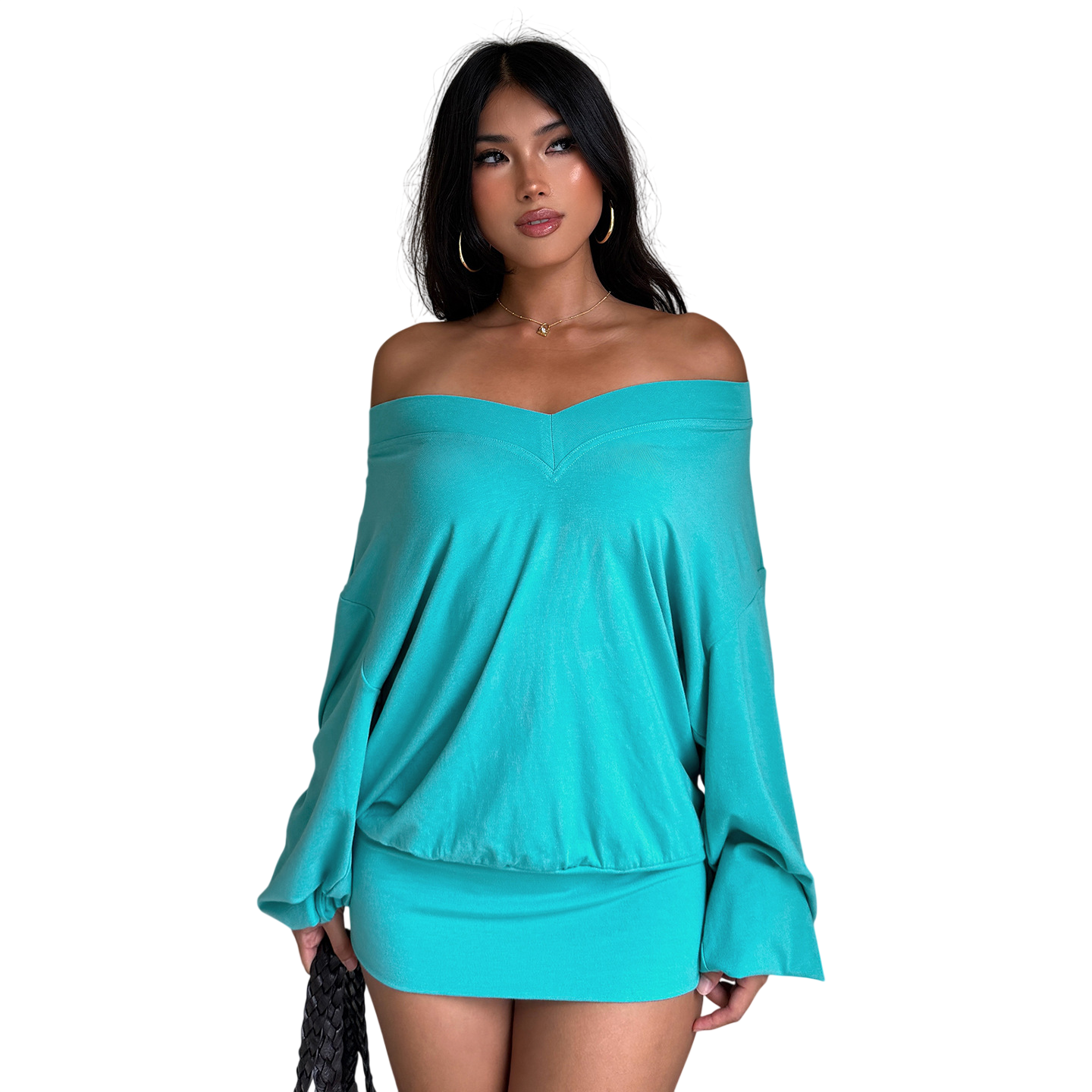 Women's Off Shoulder Mini Dress