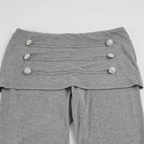 Women's High Waist Capri Pants