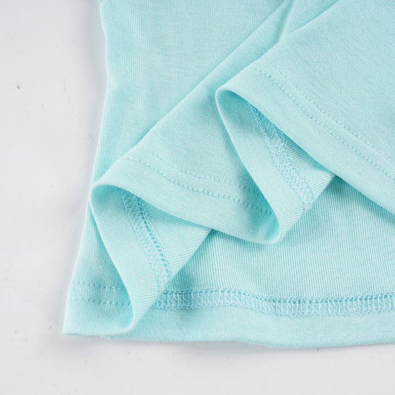 Women's Bow Detail Tank Top & Shorts Set