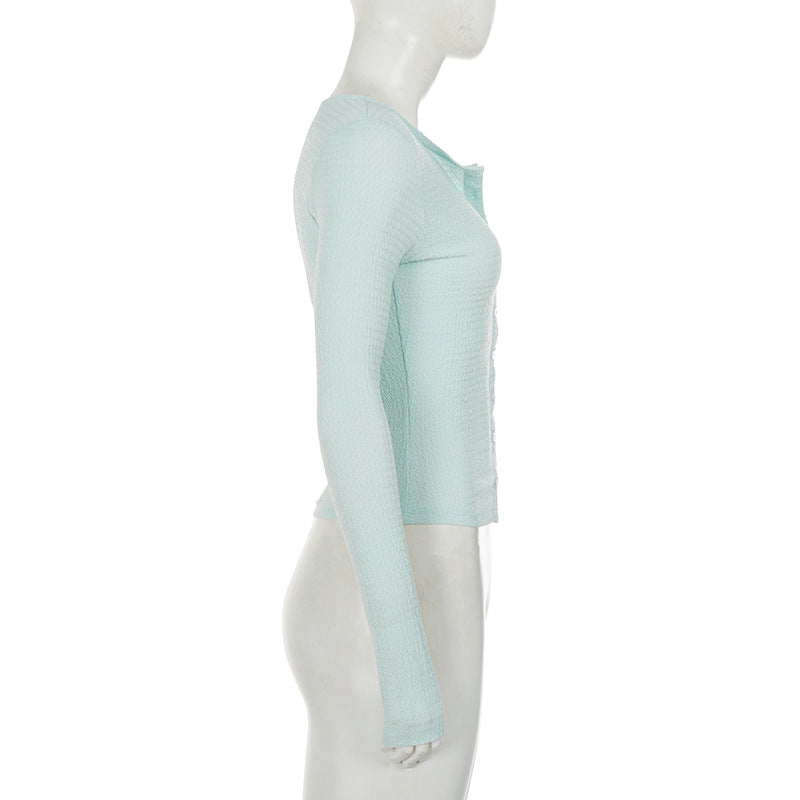 Women's Button Front Knit Cardigan
