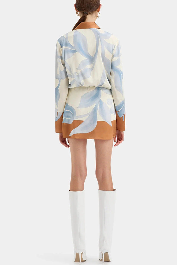 Women's Printed Shirt Dress