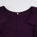 Women's Square Neck Fitted Top