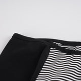 Women's Off Shoulder Striped Top