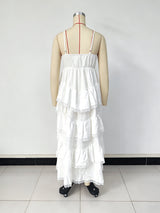 Women's Lace Trim High Low Cami Top