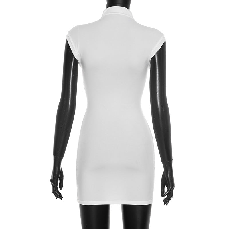 Women's Letter Print Mini Dress