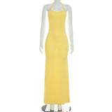Women's Sleeveless Maxi Dress