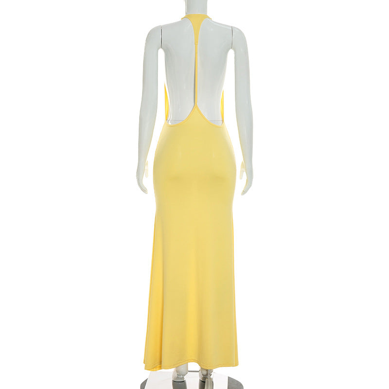 Women's Sleeveless Maxi Dress