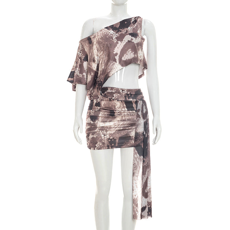 Women's Printed Skirt Dress