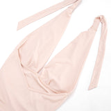 Women's Halter Bodycon Mini Dress
