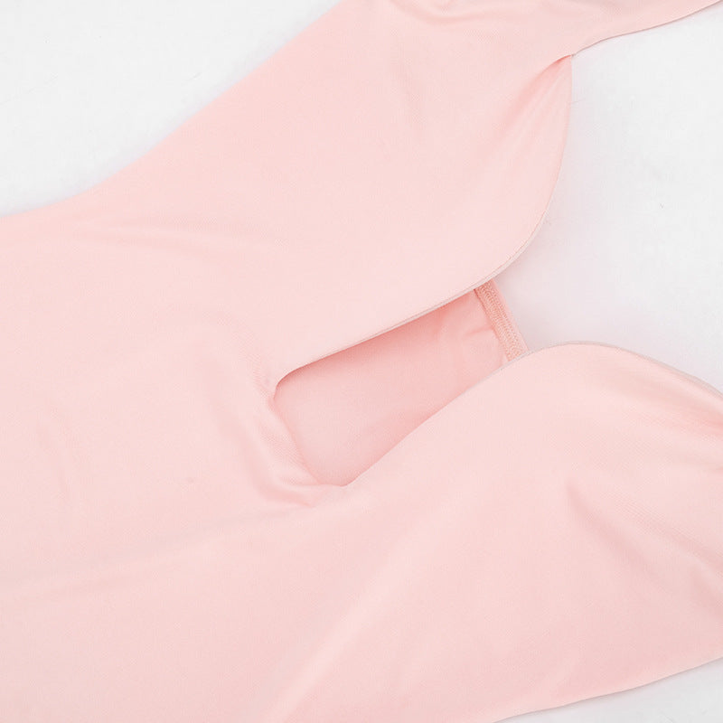 Women's Halter Plunge Maxi Dress