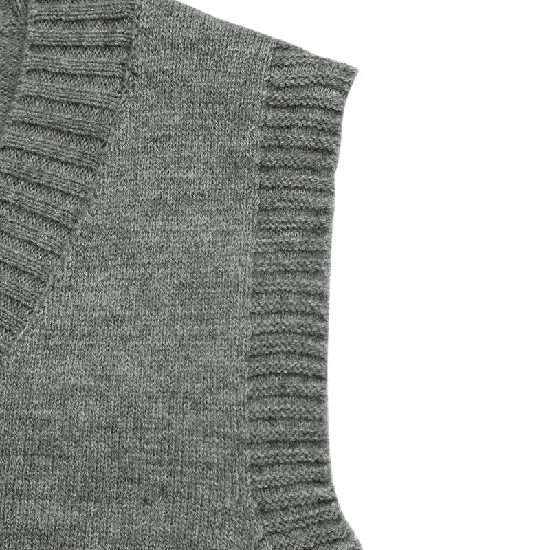 Women's Sweater Vest & Skirt Set