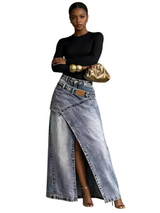 Women's Wrap Front Maxi Skirt