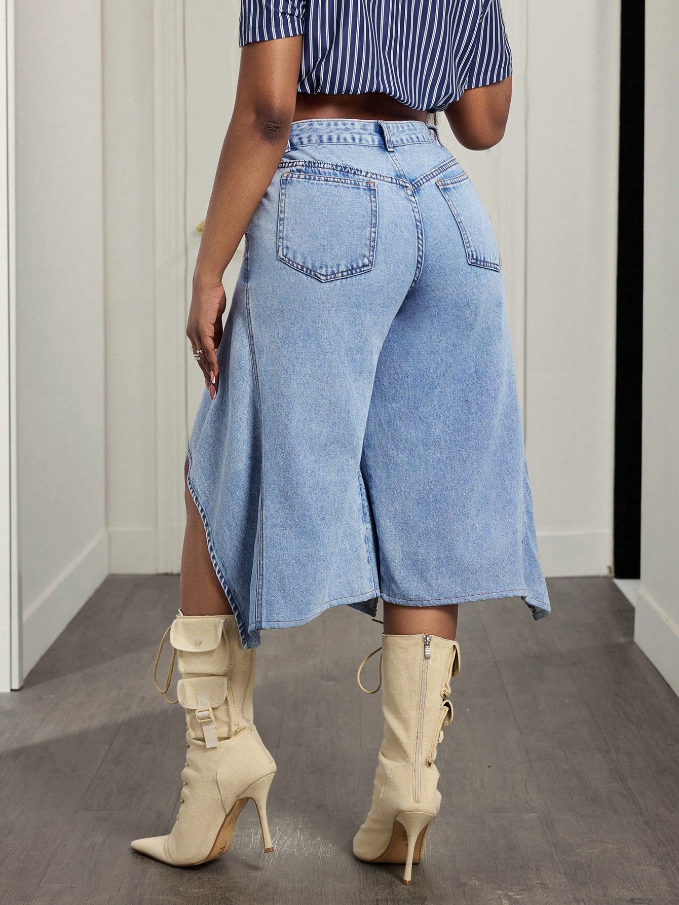 Women's Handkerchief Hem Shorts