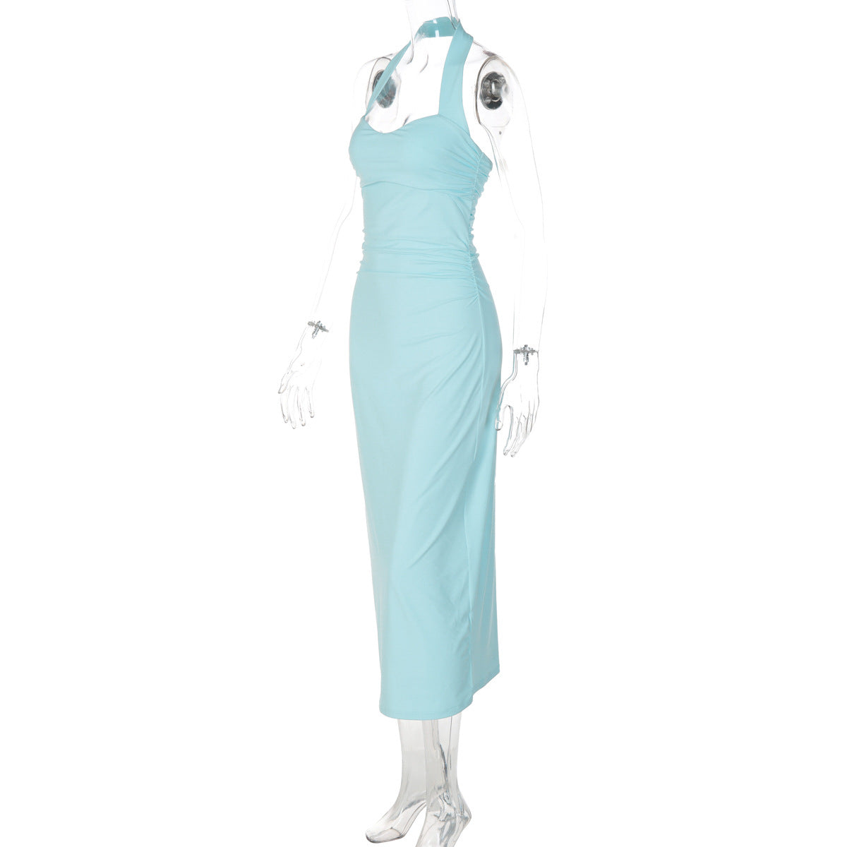 Women's Halter Bodycon Maxi Dress