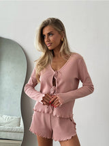 Women's Ribbed Lounge Set