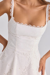 Women's Lace Fit & Flare Mini Dress