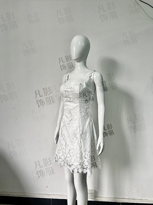 Women's Lace Fit & Flare Mini Dress