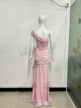 Women's Strapless Mermaid Maxi Dress