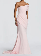 Women's Strapless Mermaid Maxi Dress