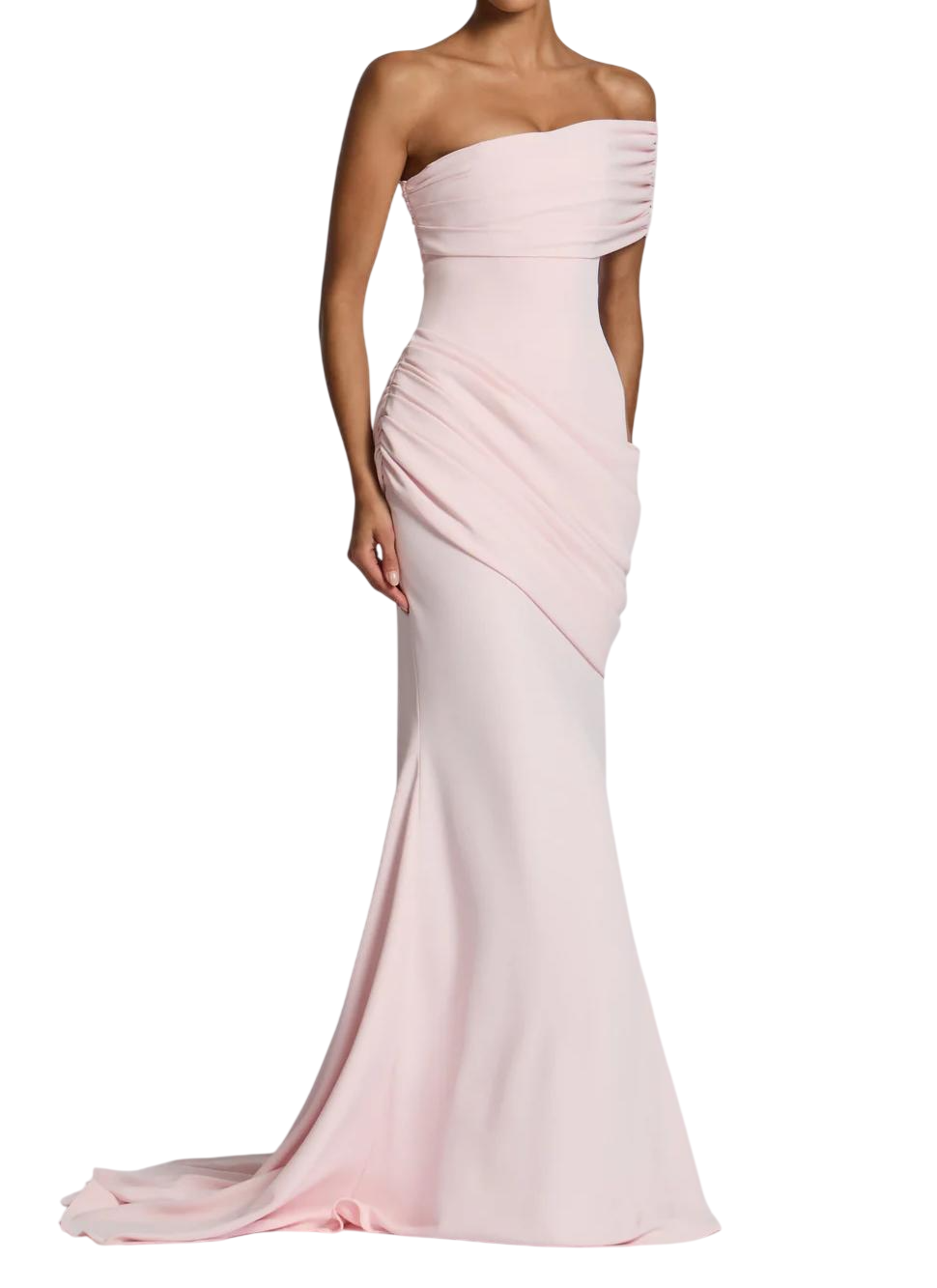 Women's Strapless Mermaid Maxi Dress