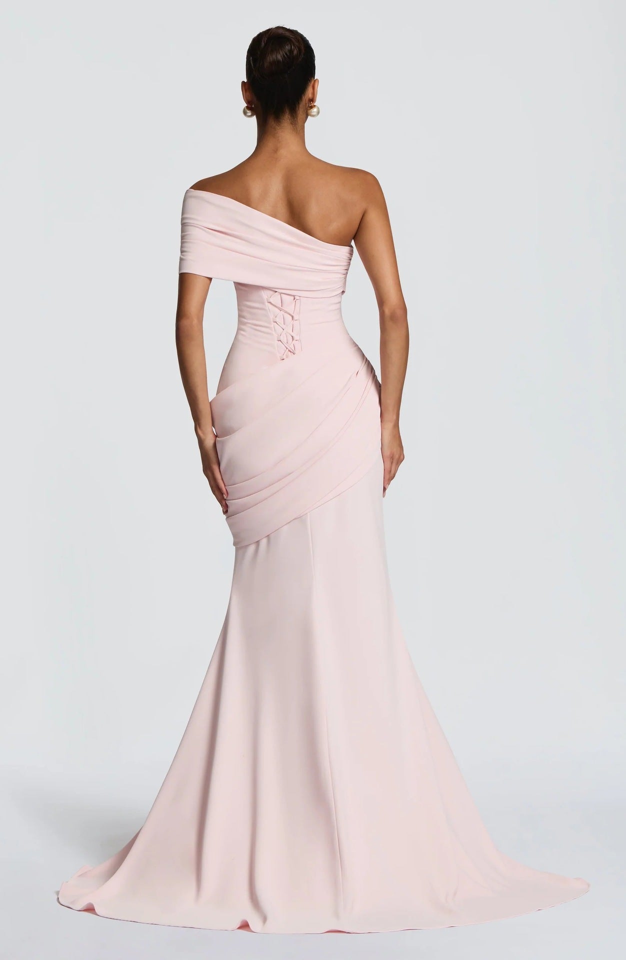 Women's Strapless Mermaid Maxi Dress