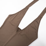 Women's Halter Sleeveless Jumpsuit