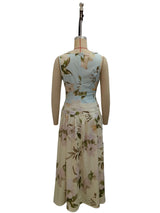 Women's Floral Print Sleeveless Maxi Dress
