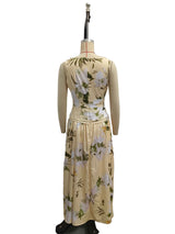 Women's Floral Print Sleeveless Maxi Dress