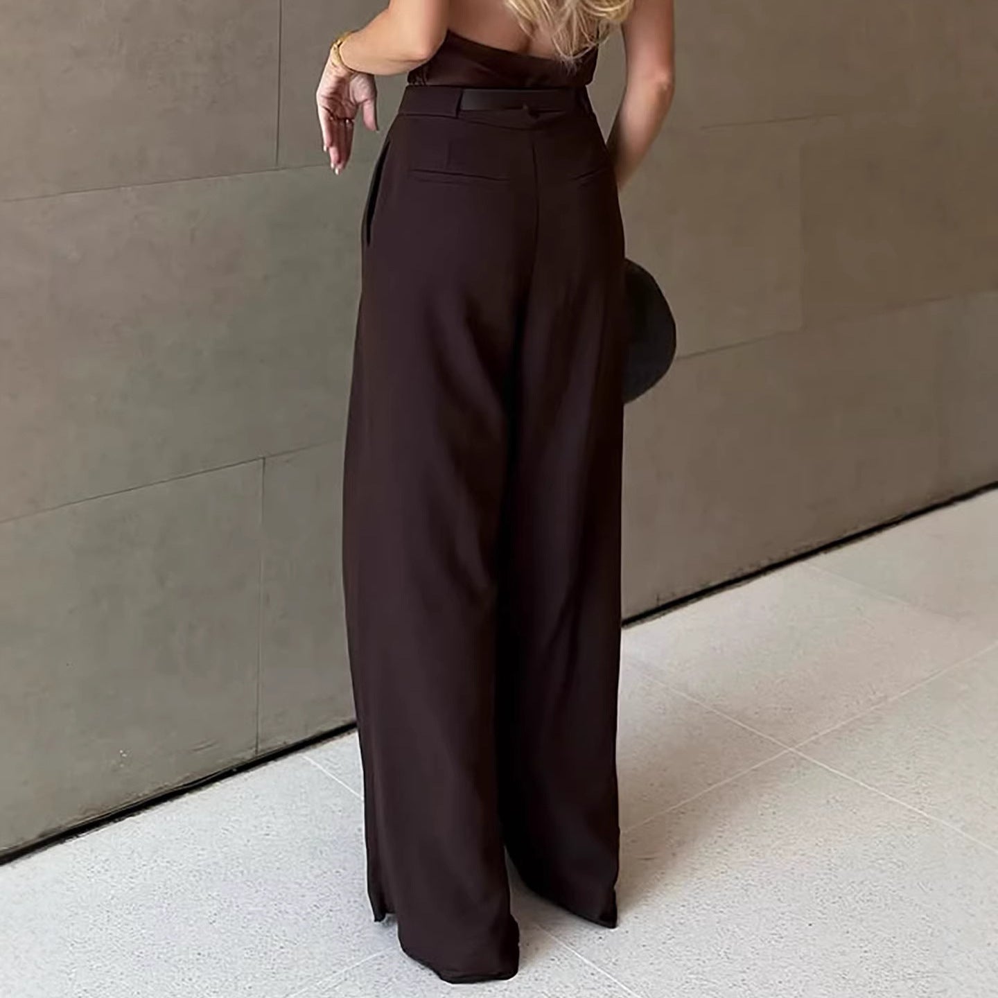 Women's High Waist Wide Leg Pants