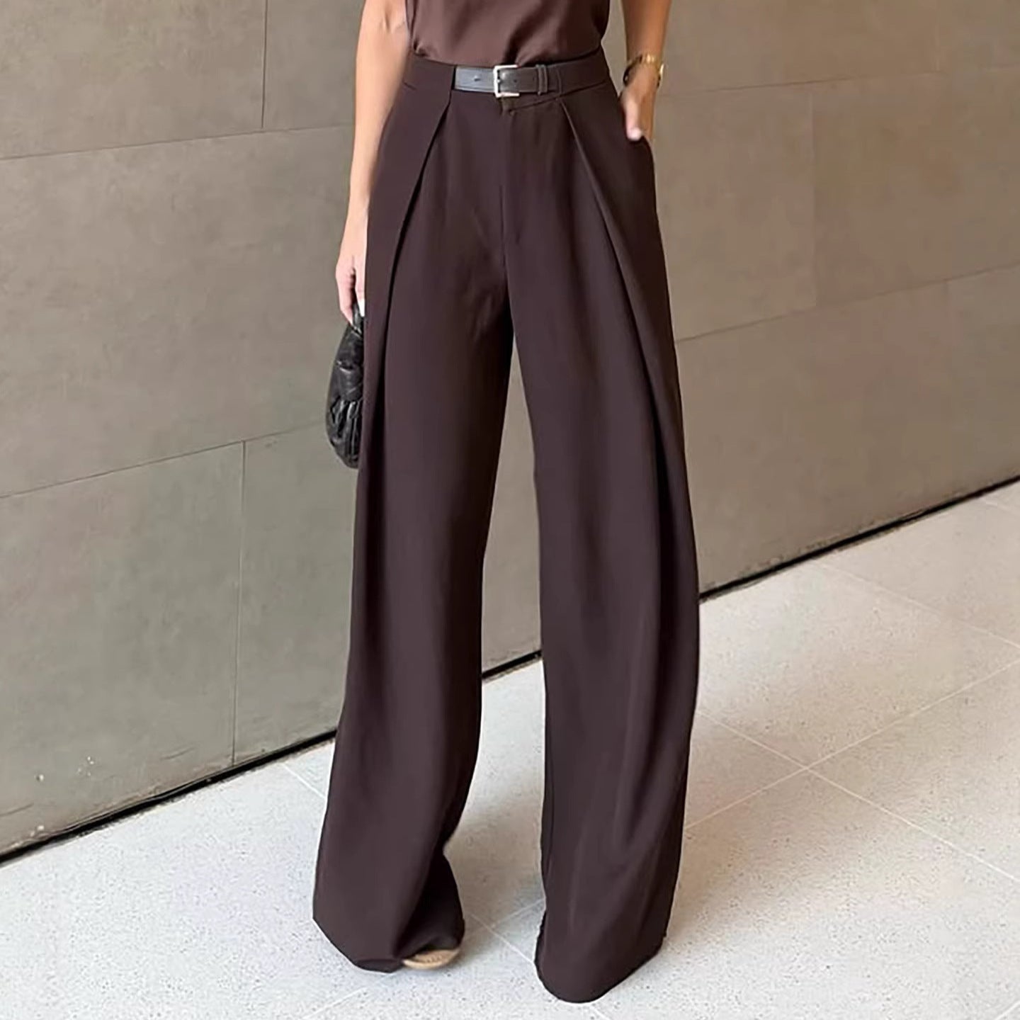 Women's High Waist Wide Leg Pants