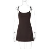 Women's Square Neck Mini Dress