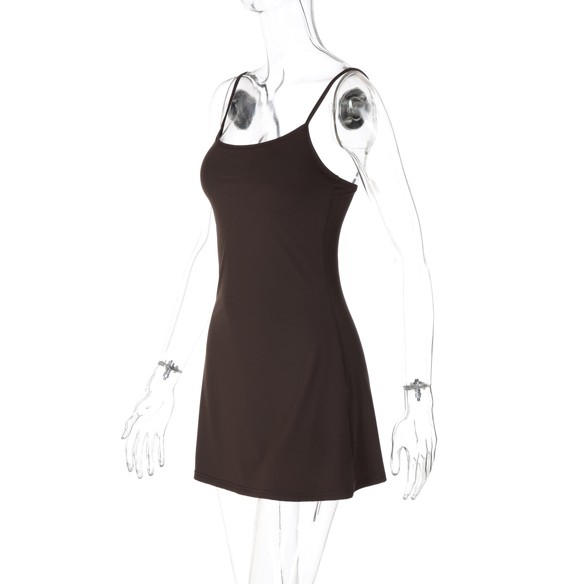 Women's Square Neck Mini Dress