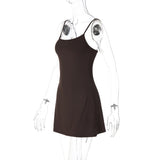 Women's Square Neck Mini Dress