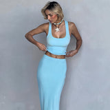 Women's Tank Top & Maxi Skirt Set
