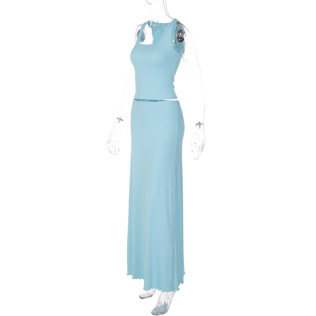 Women's Tank Top & Maxi Skirt Set