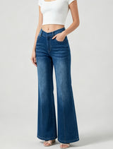 Women's High Waist Wide Leg Jeans