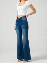 Women's High Waist Wide Leg Jeans