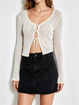 Women's High Waist Denim Mini Skirt