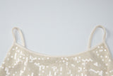 Women's Sequin High Low Mini Dress