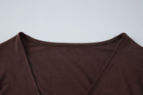 Women's Tie Front Crop Top