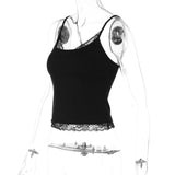 Women's Lace Trim Cami Top