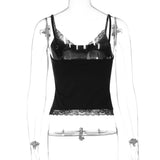 Women's Lace Trim Cami Top