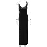 Women's Spaghetti Strap Maxi Dress
