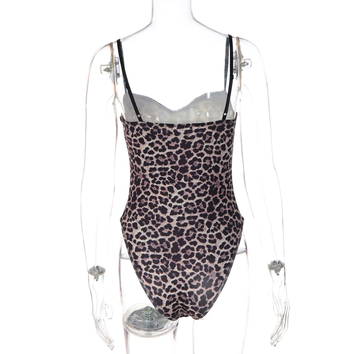 Women's Leopard Print Romper
