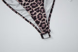 Women's Leopard Print Romper